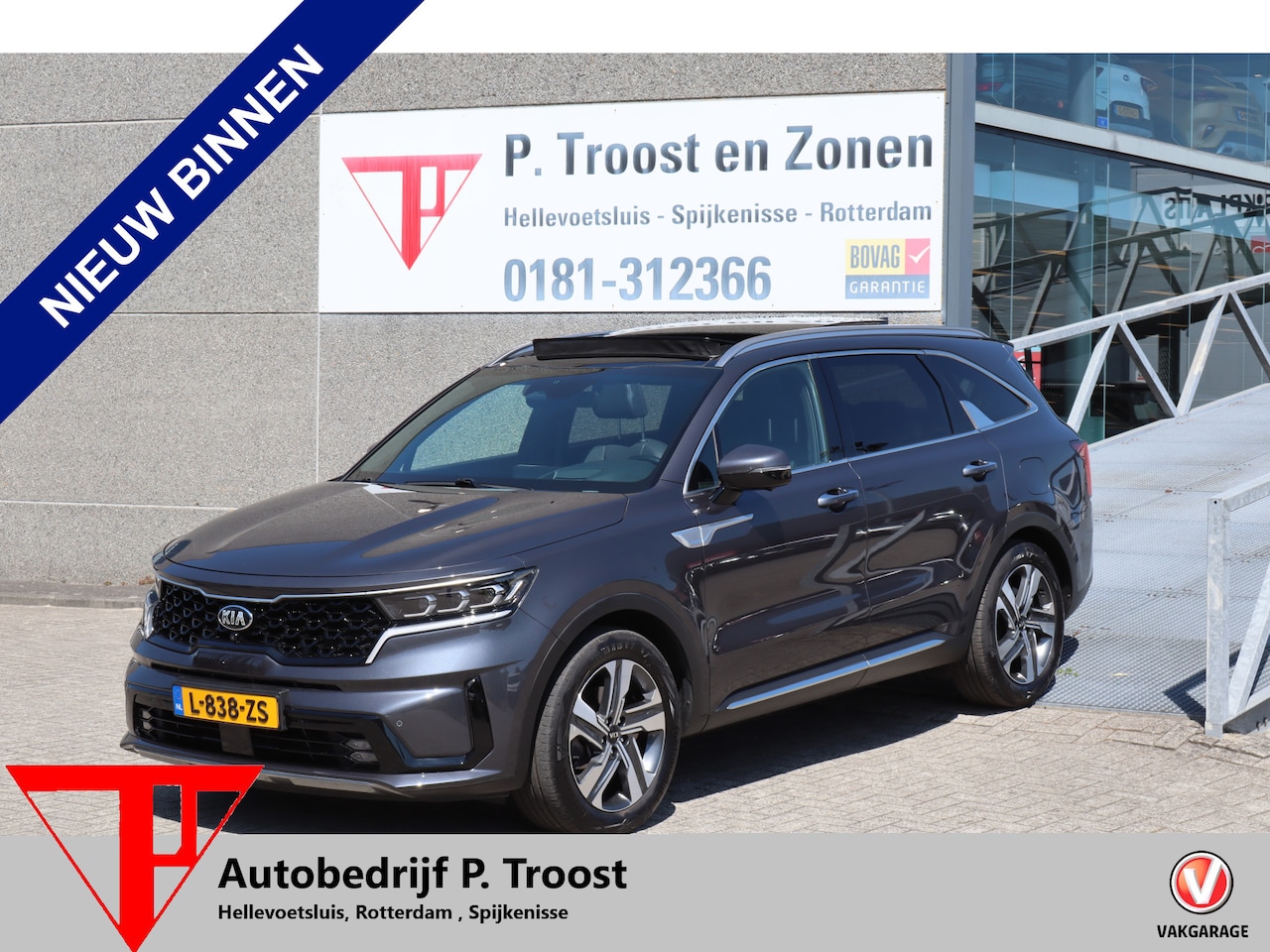 Kia Sorento - 1.6 T-GDI Plug-in Hybrid 4WD ExecutiveLine 7p. Nederlandse auto/Panoramadak/Apple carplay/ - AutoWereld.nl
