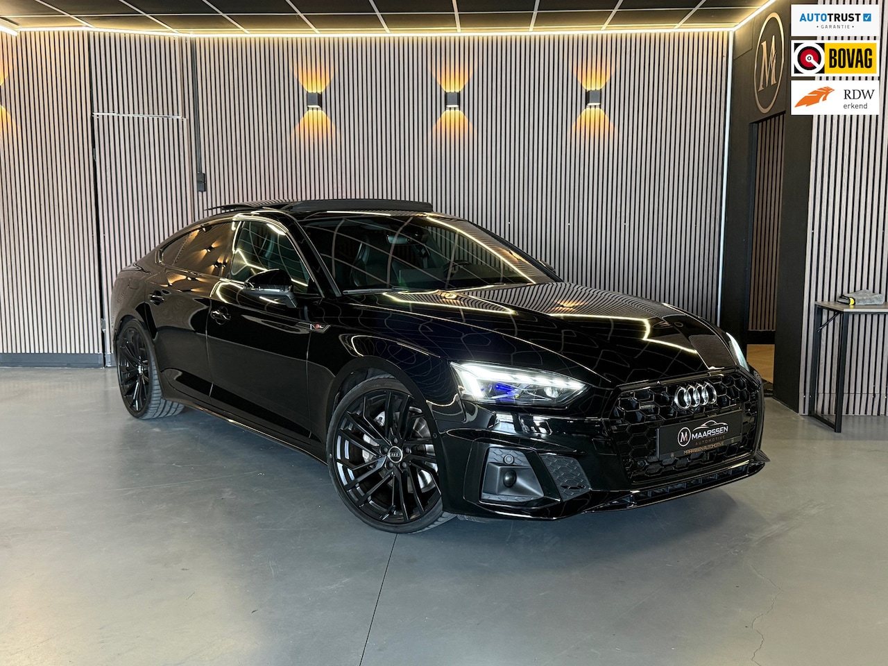 Audi A5 Sportback - Audi A5 Sportback Audi A5 Sportback 45 TFSI Quattro S-LINE Edition|PANO|HUD|B&O|360|Keyl|R - AutoWereld.nl