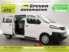 Opel Vivaro-e - L2H1 | Incl. BTW | 9 Zits | Snelladen | SOH 93% | Airco | Cruise | 2xSchuifdeur | Trekhaak