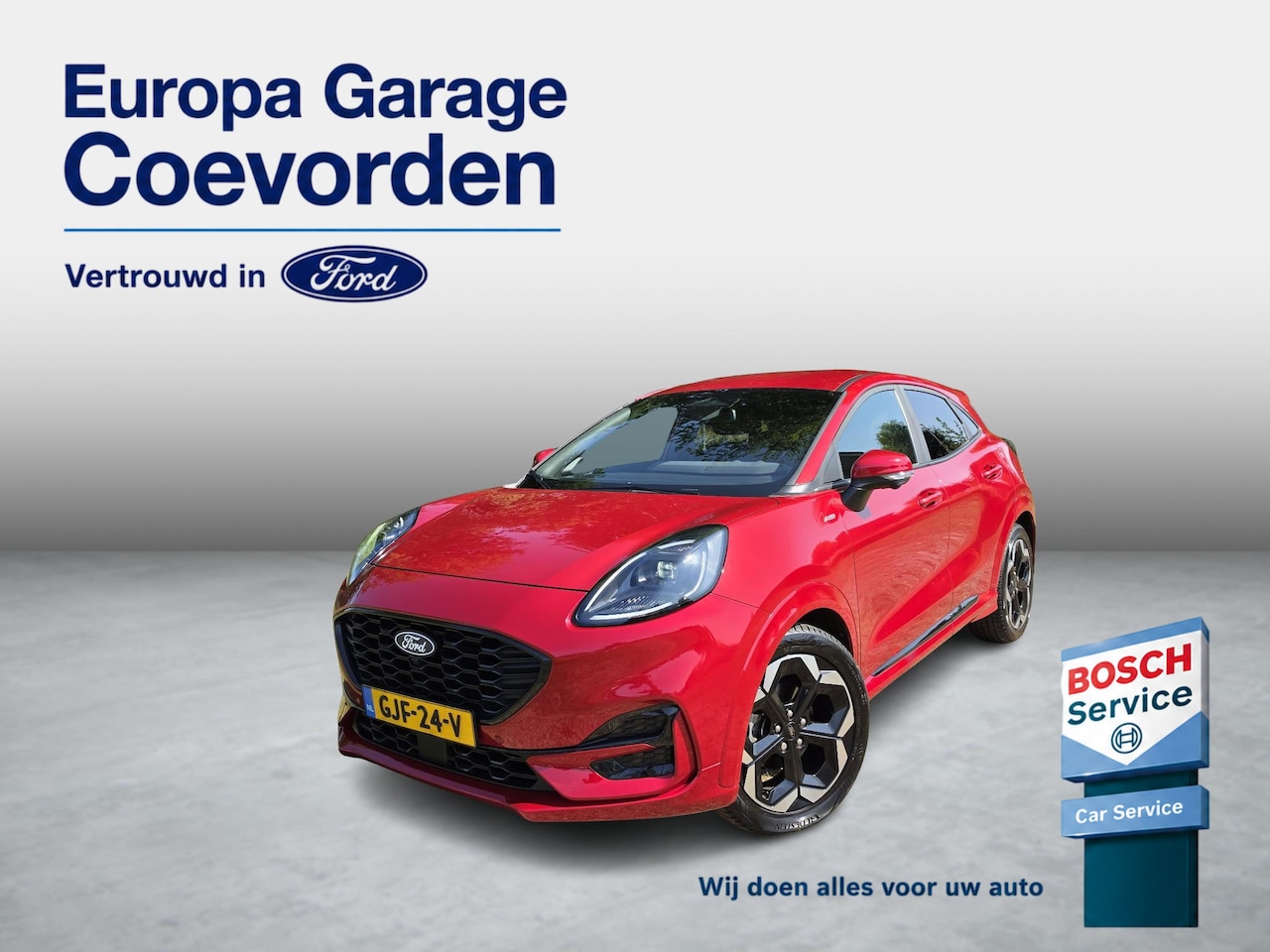 Ford Puma - 1.0 EB Hybrid 125PK ST-Line X | ADAP. CRUISE | WINTERPACK | BLIS | 360 CAMERA | KEYLESS | - AutoWereld.nl