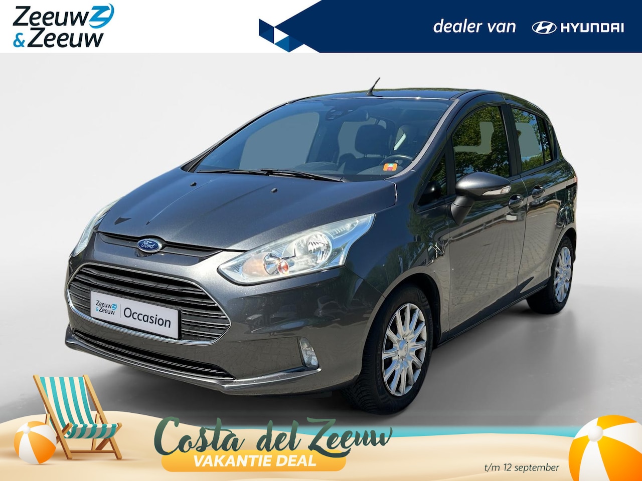 Ford B-Max - 1.0 EcoBoost Style | Super Praktisch! | Navigatie | Parkeersensoren | Climate Control | NU - AutoWereld.nl
