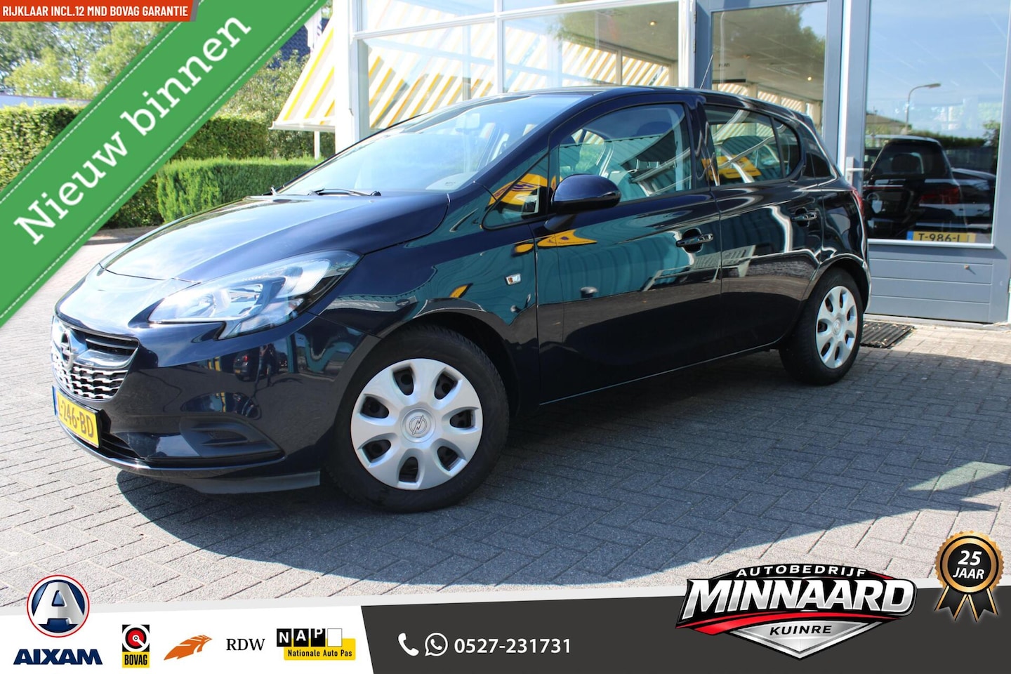 Opel Corsa - 1.4 Edition|Airco|Stoel en Stuur verw. - AutoWereld.nl