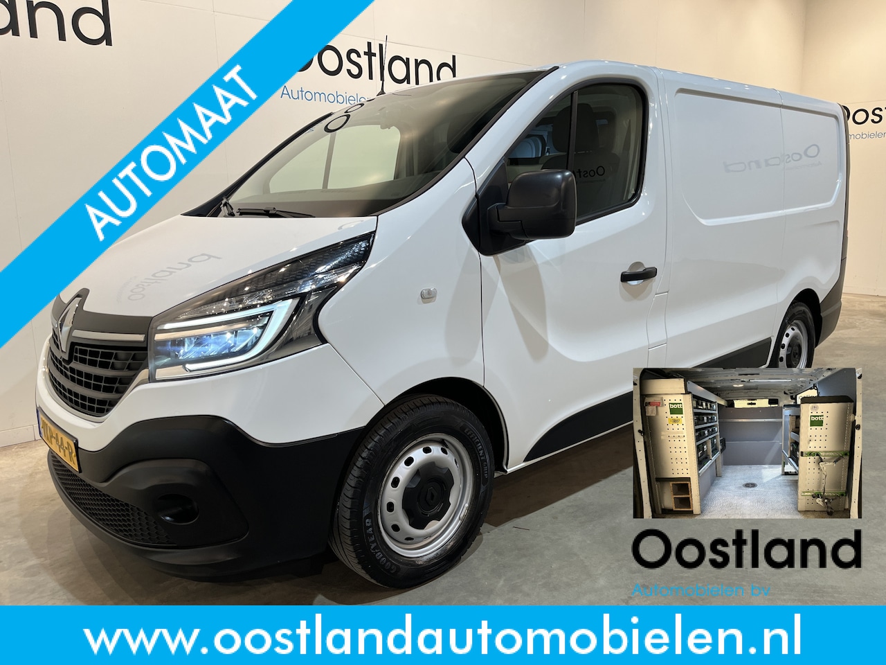 Renault Trafic - 2.0 dCi 145 PK L1H1 Automaat Servicebus / Bott Inrichting / Euro 6 / Airco / CarPlay / Cru - AutoWereld.nl