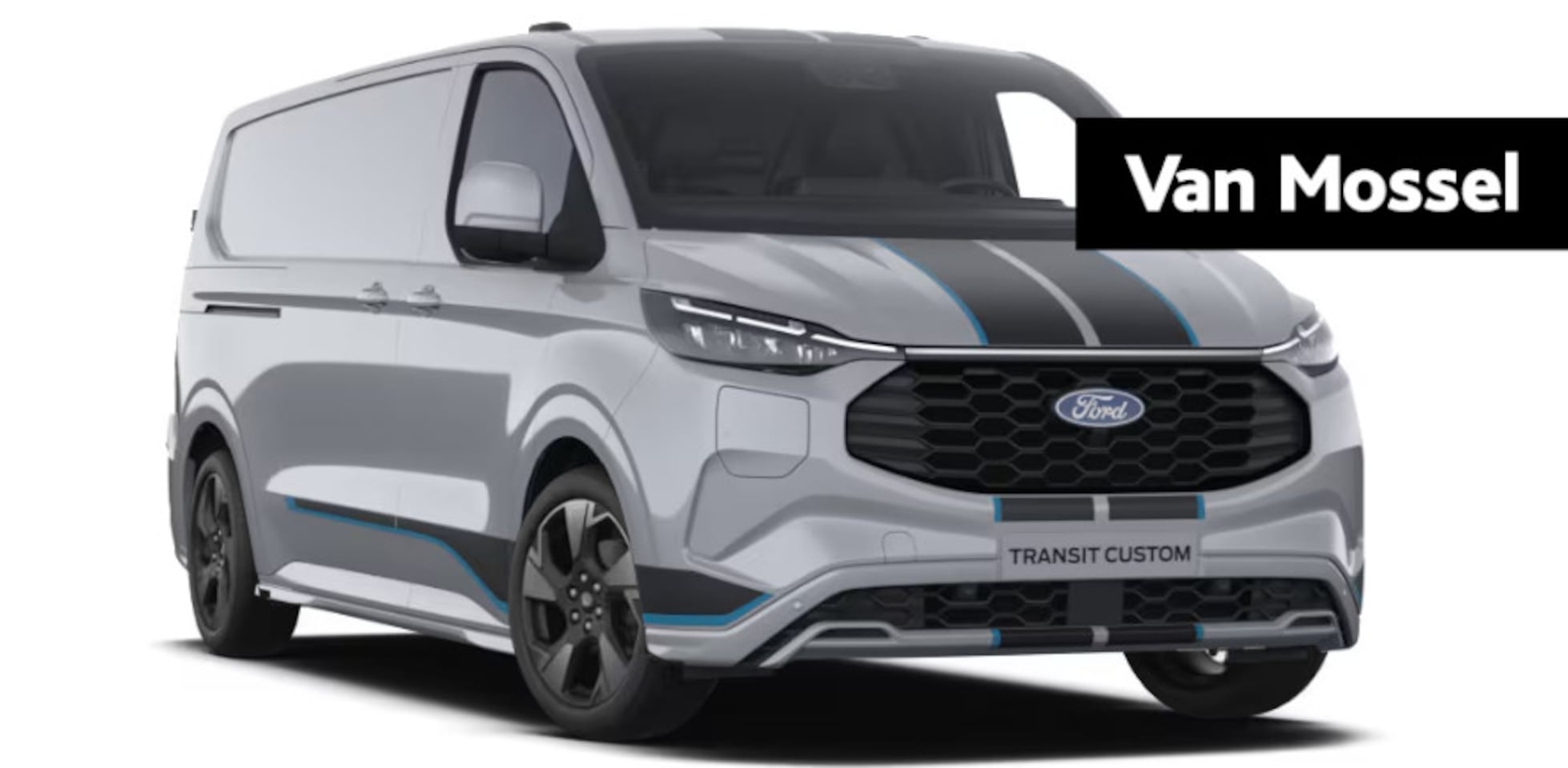 Ford Transit Custom - 320 2.5 PHEV L2H1 Sport | DEMO! | Direct Rijden! | Adaptieve Cruise | Elektrisch Inklapbar - AutoWereld.nl