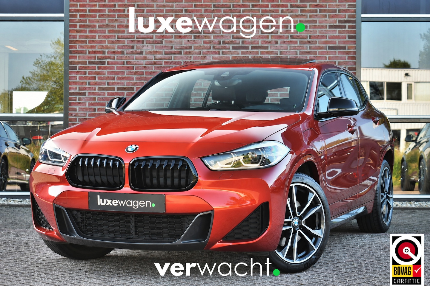 BMW X2 - xDrive25e M-Sport | Pano | HUD | Sunset orange | 19 inch | Camera - AutoWereld.nl