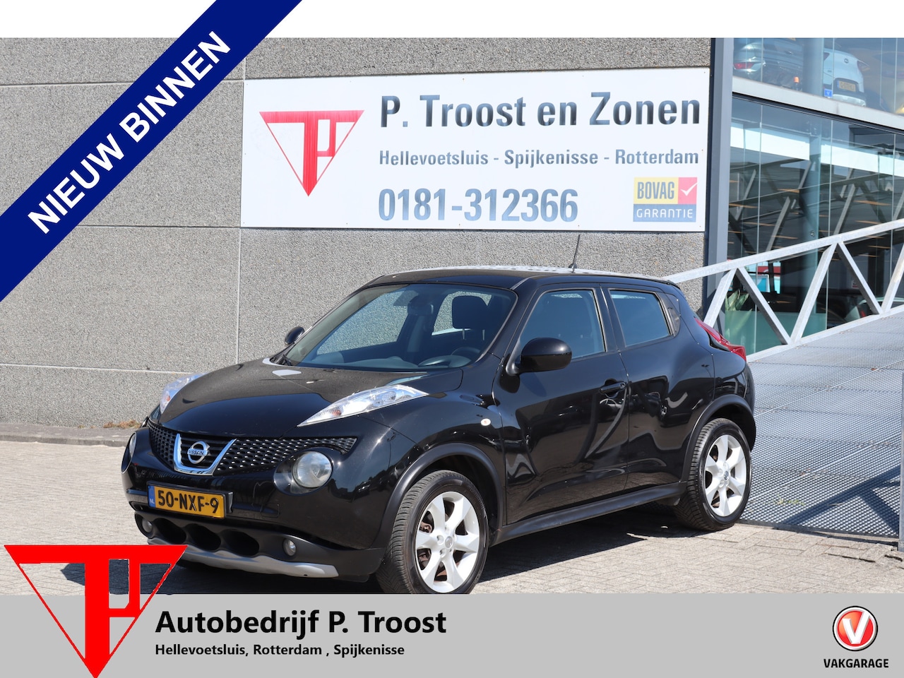 Nissan Juke - 1.6 Acenta Eco Afneembare trekhaak/Cruise control/Parkeersensoren/Climate control/Licht me - AutoWereld.nl