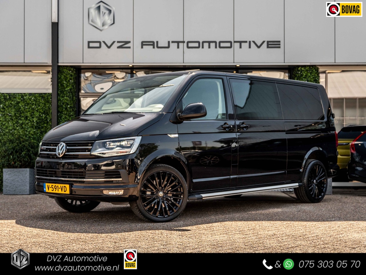 Volkswagen Transporter - 2.0 TDI 204PK 4 Motion L2H1 DC Highline| Schuifdak | Alcantara | Trekhaak - AutoWereld.nl