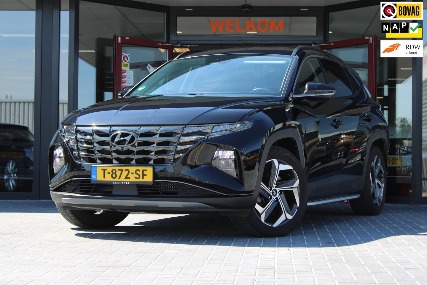 Hyundai Tucson - 1.6 T-GDI PHEV Premium 4WD 1.6 T-GDI PHEV Premium 4WD, 360 camera, CarPlay, Stoel ventilatie/verwarming, Park assist, - AutoWereld.nl