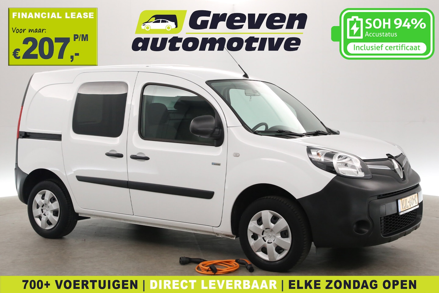 Renault Kangoo - Z.E. 33kWh | Koopaccu | SOH 94% | Airco | Cruise | Carplay - AutoWereld.nl