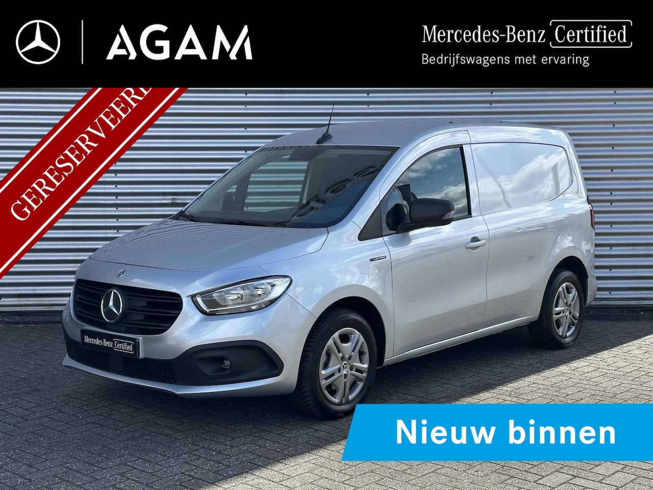 Mercedes-Benz Citan - eCitan L1 Pro-Edition Navigatie Camera | Carplay | Snelladen | Trekhaak | 285km WLTP - AutoWereld.nl
