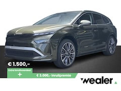 Skoda Enyaq iV - 85 Business Edition 286 PK | Trekhaak | 21" lichtmetalen velgen | Olibo Green | Panorama d