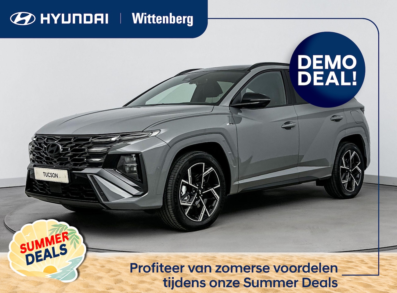 Hyundai Tucson - 1.6 T-GDI HEV N Line Sky 1.6 T-GDI HEV N Line Sky | Trekhaak | - AutoWereld.nl