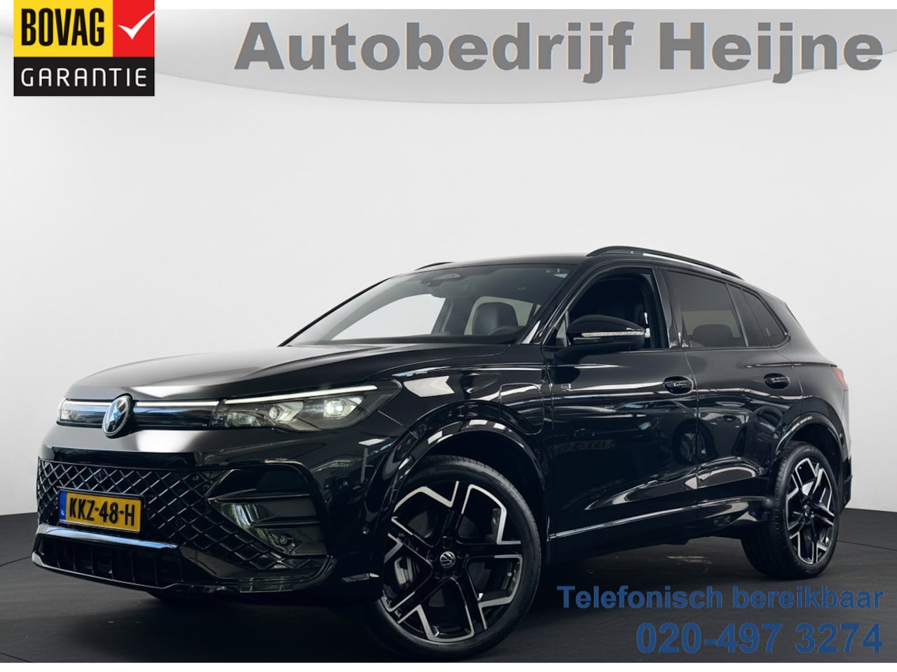 Volkswagen Tiguan - 1.5 eHybrid 272PK DSG R-LINE SPORT LEDER/HARMAN-KARDON/PANORAMADAK - AutoWereld.nl