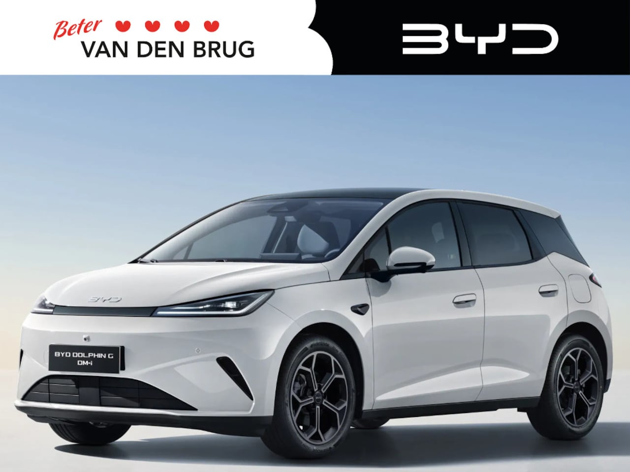 BYD DOLPHIN G - 1.5L DM-i Comfort | 105km elektrisch | Panoramadak | 360 Camera | HUD | Stoel en Stuurverw - AutoWereld.nl