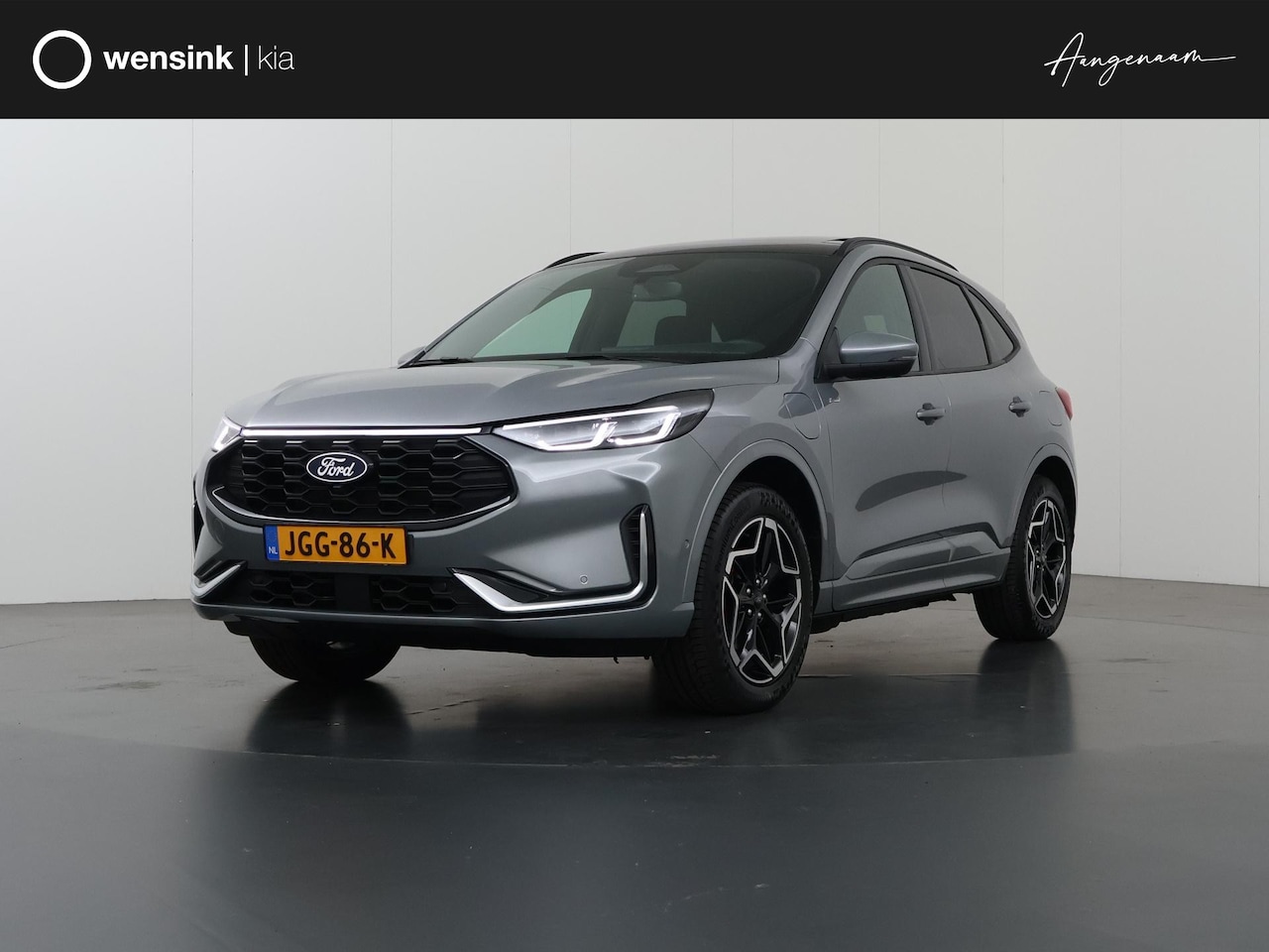 Ford Kuga - 2.5 PHEV ST-Line X | Elekt. inklapbare Trekhaak | Panoramadak | Winterpakket | Head Up | M - AutoWereld.nl