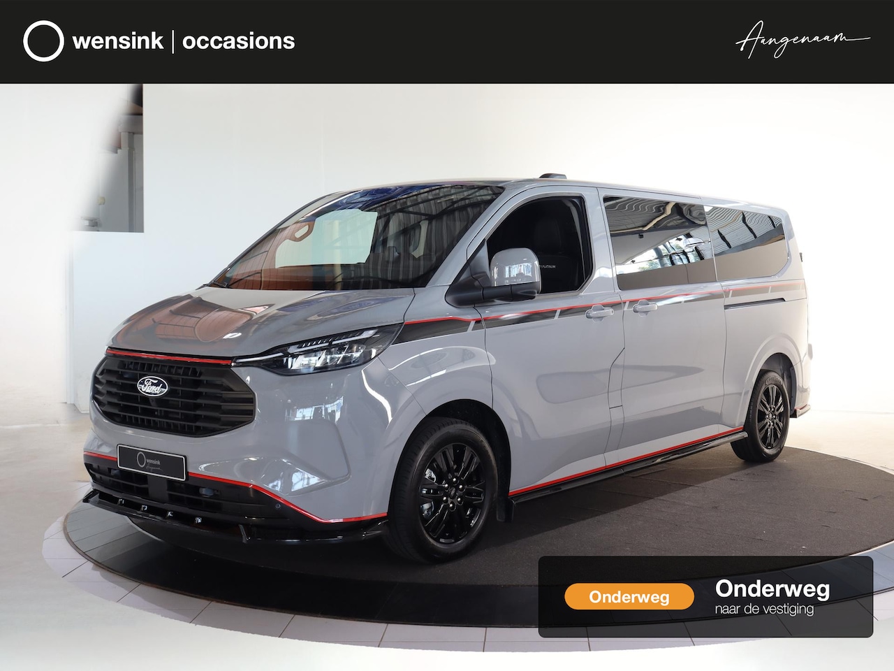 Ford Transit Custom - 320 2.5 PHEV L2H1 Grey Platinum DC Dubbele Cabine Grey Platinum UNIEK! - AutoWereld.nl