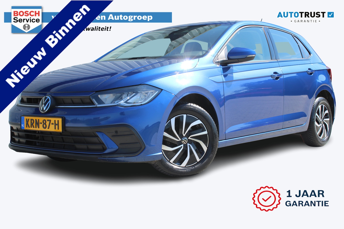 Volkswagen Polo - 1.0 TSI Life Business | Incl. 12 maanden garantie | Lane assist | Apple carplay/Android au - AutoWereld.nl