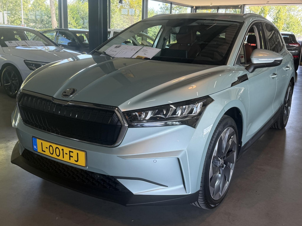 Skoda Enyaq iV - 80 21 Inch/ leer/sport - AutoWereld.nl