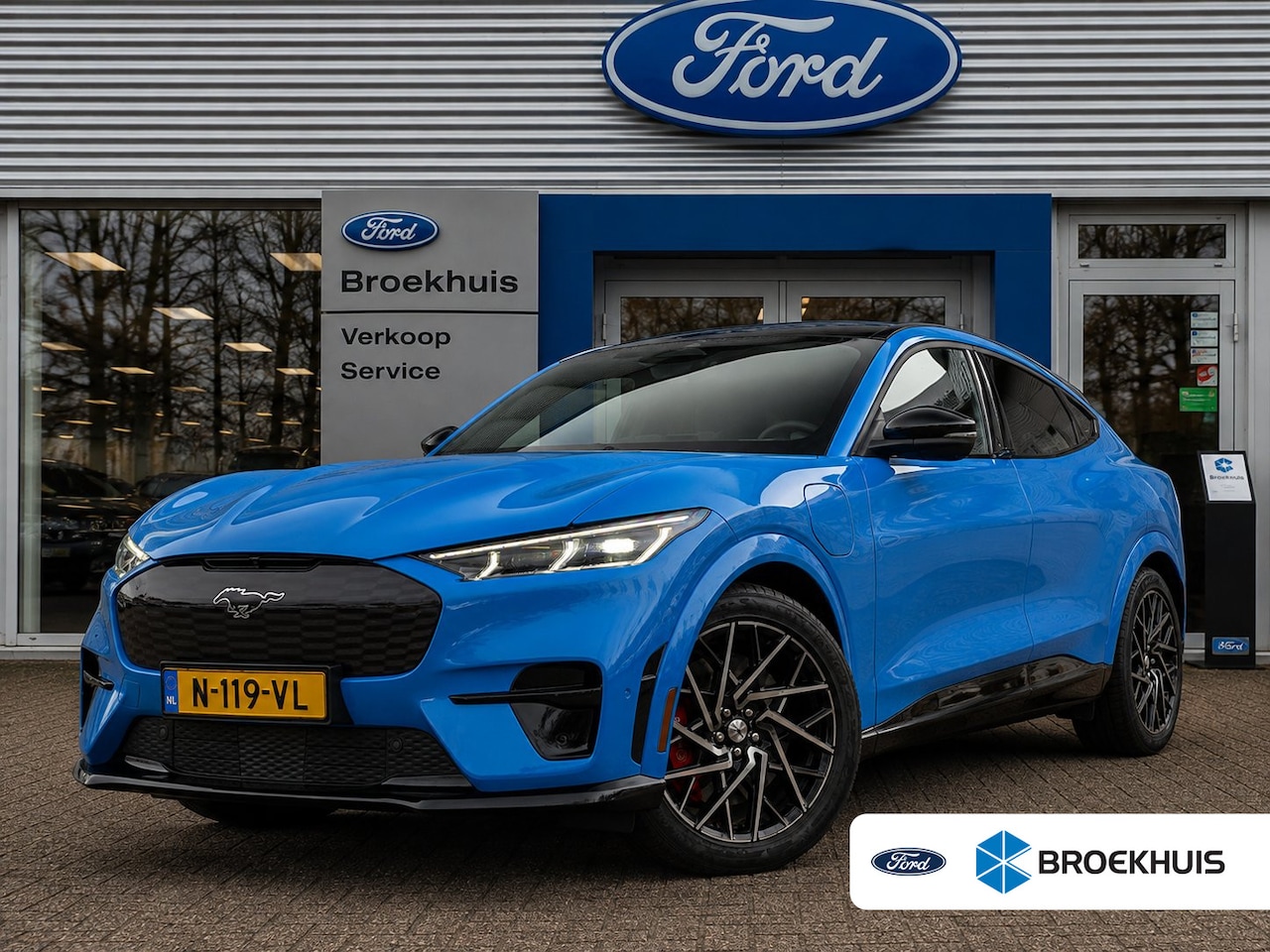 Ford Mustang Mach-E - GT Extended AWD 98 kWh | NL-AUTO! | PANODAK | ADAPTIVE CRUISE | 360° CAMERA | B&O | HALF L - AutoWereld.nl