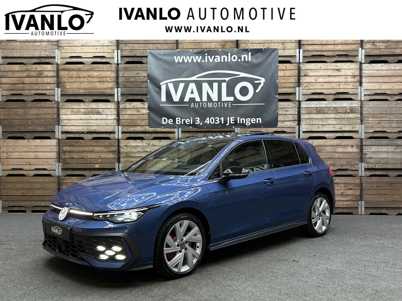 Volkswagen Golf - 1.5 eHybrid GTE Leder "vienna"Led IQ Lights Pano Trekhaak HUD 18"LM - AutoWereld.nl
