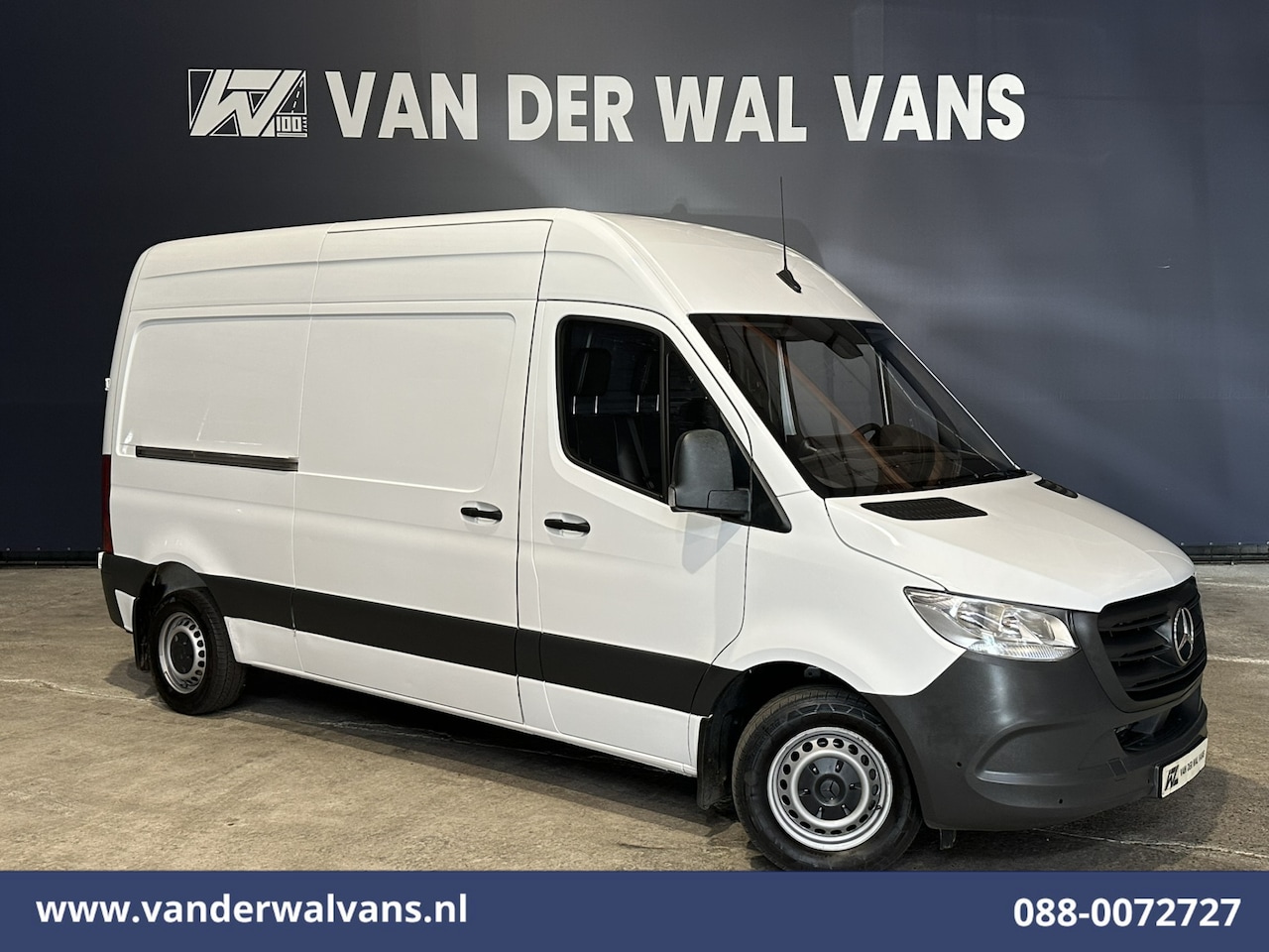 Mercedes-Benz Sprinter - 315 CDI 150pk L2H2 Euro6 Airco | Camera | Apple Carplay | Cruisecontrol | Chauffeursstoel - AutoWereld.nl