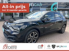 Citroën Ë-C4 - EV 50kWh 136 pk Shine Automaat Range tot 315 km Keyless, SOH 92%