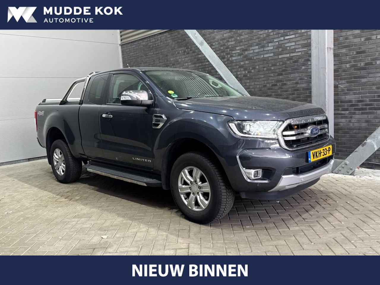 Ford Ranger - 2.0 EcoBlue Limited Super Cab | Leder | Stoelverwarming | Camera | Keyless | Navigatie | V - AutoWereld.nl