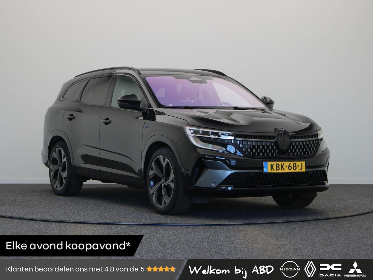 Renault Espace - full hybrid 200pk Esprit Alpine 7p. | Elektrische achterklep | 4Control | Adaptieve cruise - AutoWereld.nl
