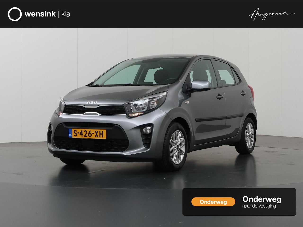 Kia Picanto - 1.0 DPi DynamicLine | Apple/Android Carplay | Parkeercamera | Airco | Cruise control | Blu - AutoWereld.nl