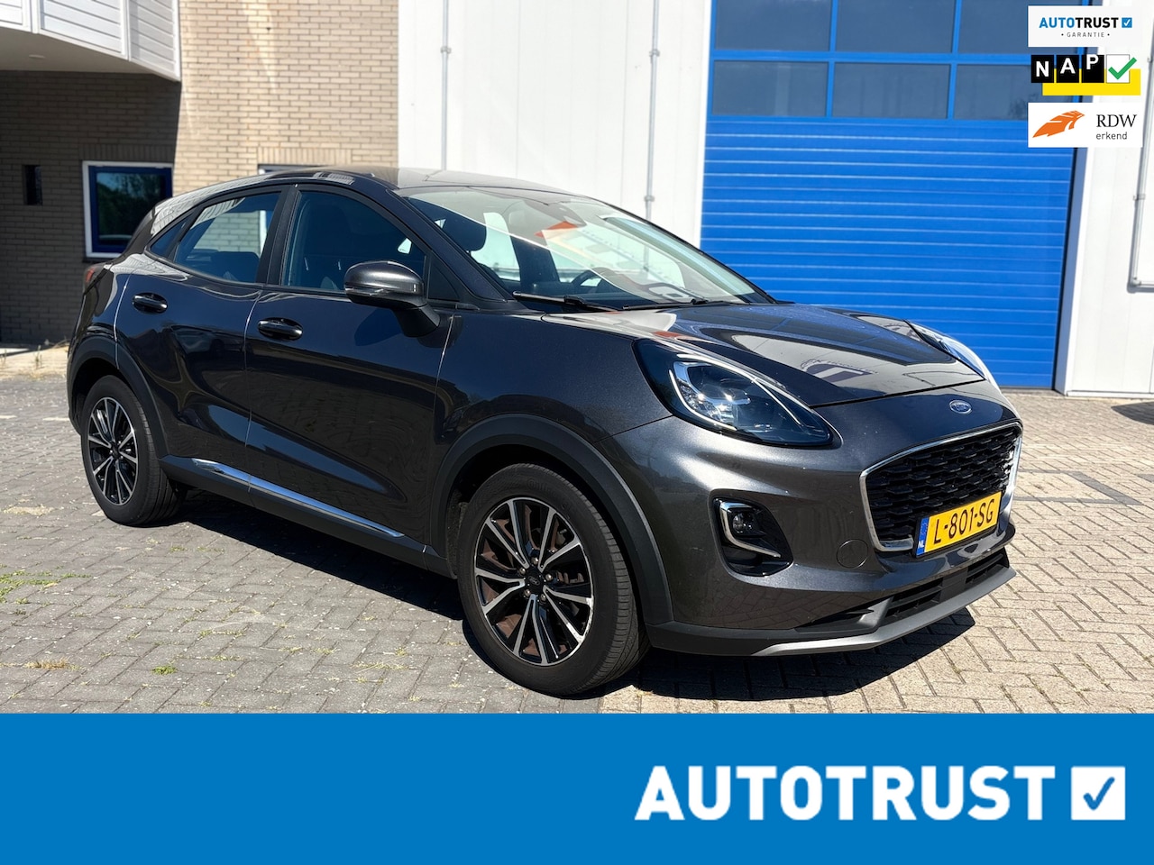 Ford Puma - 1.0 EcoBoost Hybrid Titanium/Navi/Airco/NL/1eig. - AutoWereld.nl