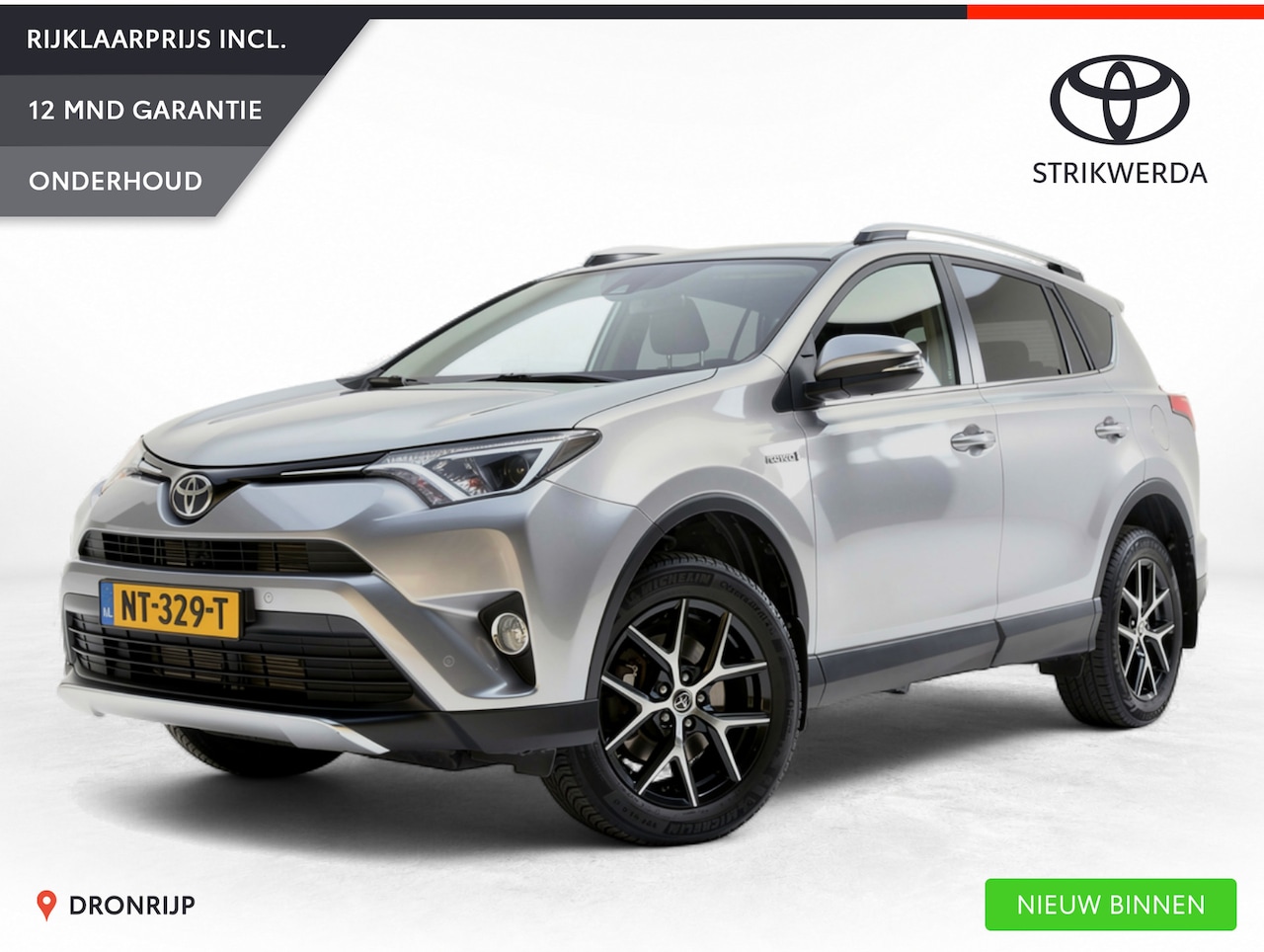 Toyota RAV4 - 2.5 Hybrid Dynamic | Afn. Trekhaak | All-Season | Keyless | Elek. Kofferklep | Camera | Na - AutoWereld.nl