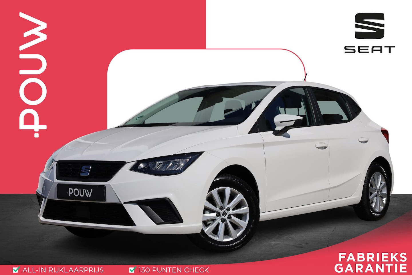 SEAT Ibiza - 1.0 EcoTSI 95pk Style | All-Season banden | Full Link | PDC achter | Cruise control | Airc - AutoWereld.nl