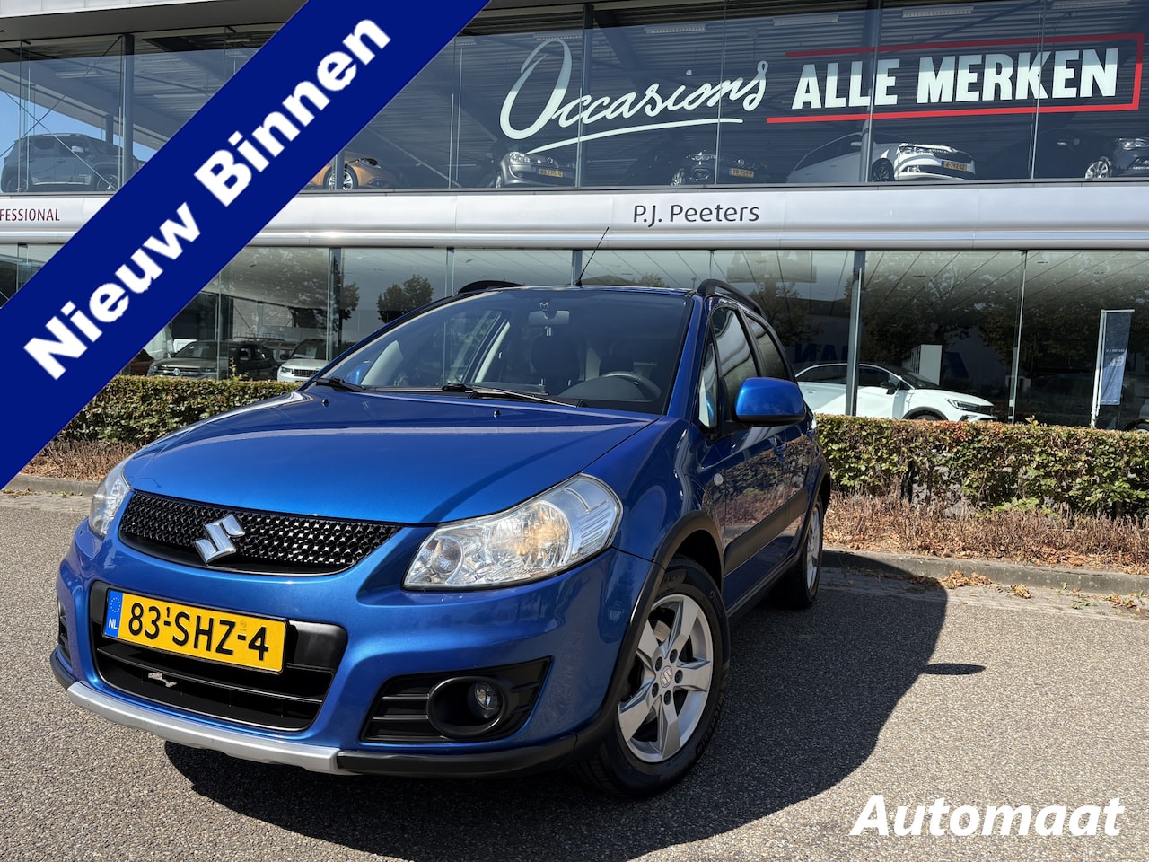Suzuki SX4 - 1.6 Exclusive Automaat - Airco - Mistlampen voor - Radio/ Cd speler - Licht metalen velgen - AutoWereld.nl
