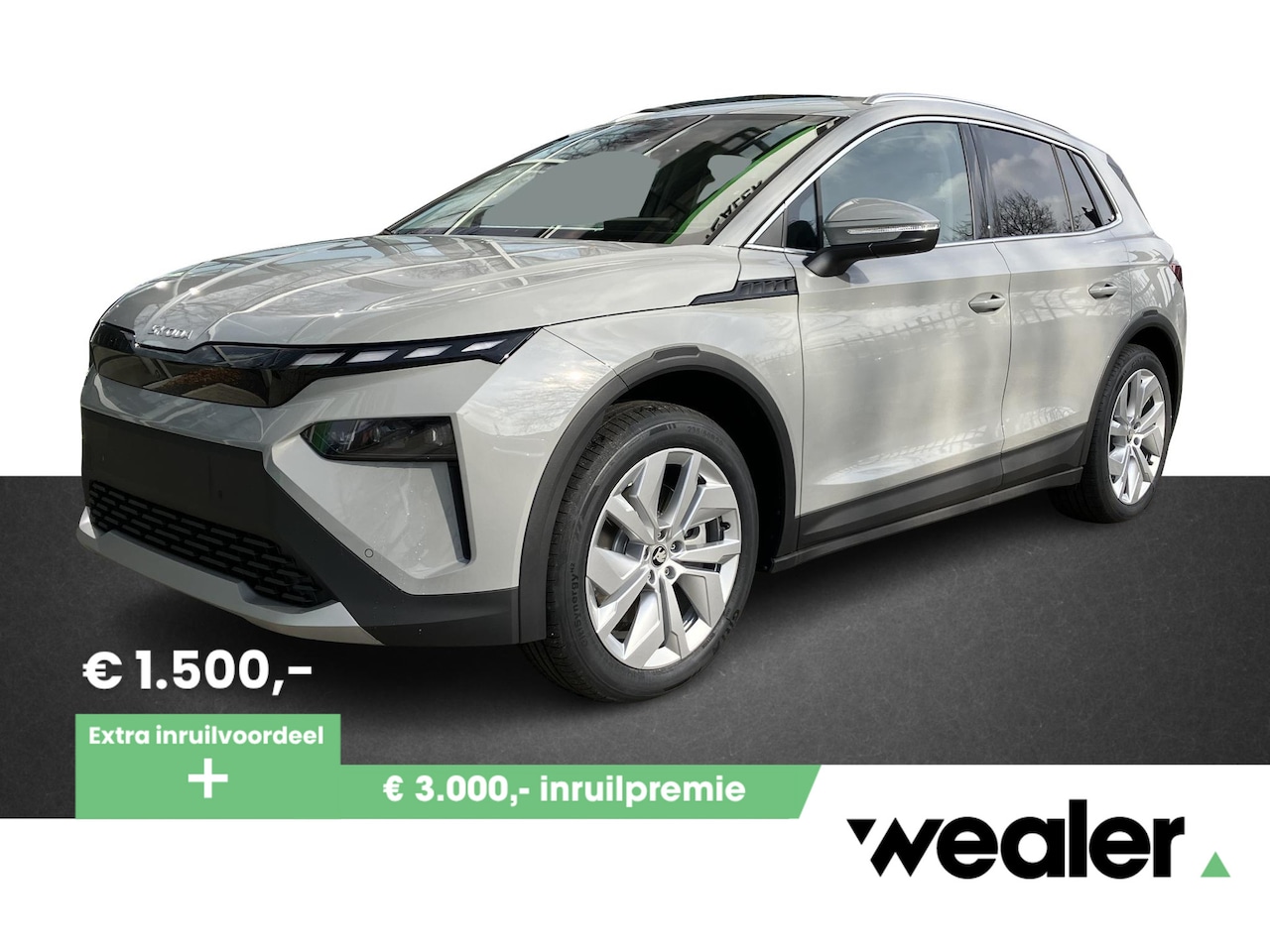 Skoda Elroq - 85 Business Edition 286 PK | Trekhaak | Led Matrix | Elektrische achterklep | Verlichte Gr - AutoWereld.nl