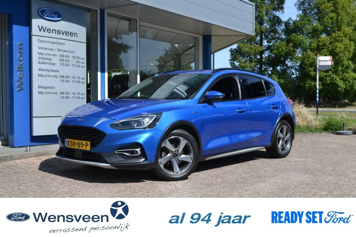 Ford Focus - 1.0T 125pk ECOBOOST Active AUT | trekhaak, winter pack etc. - AutoWereld.nl