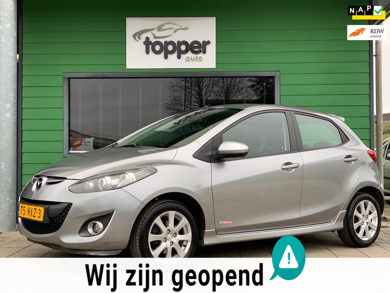 Mazda 2 - 1.3 BIFUEL GT-M Line | LPG | Elektrische Ramen | Airco | - AutoWereld.nl