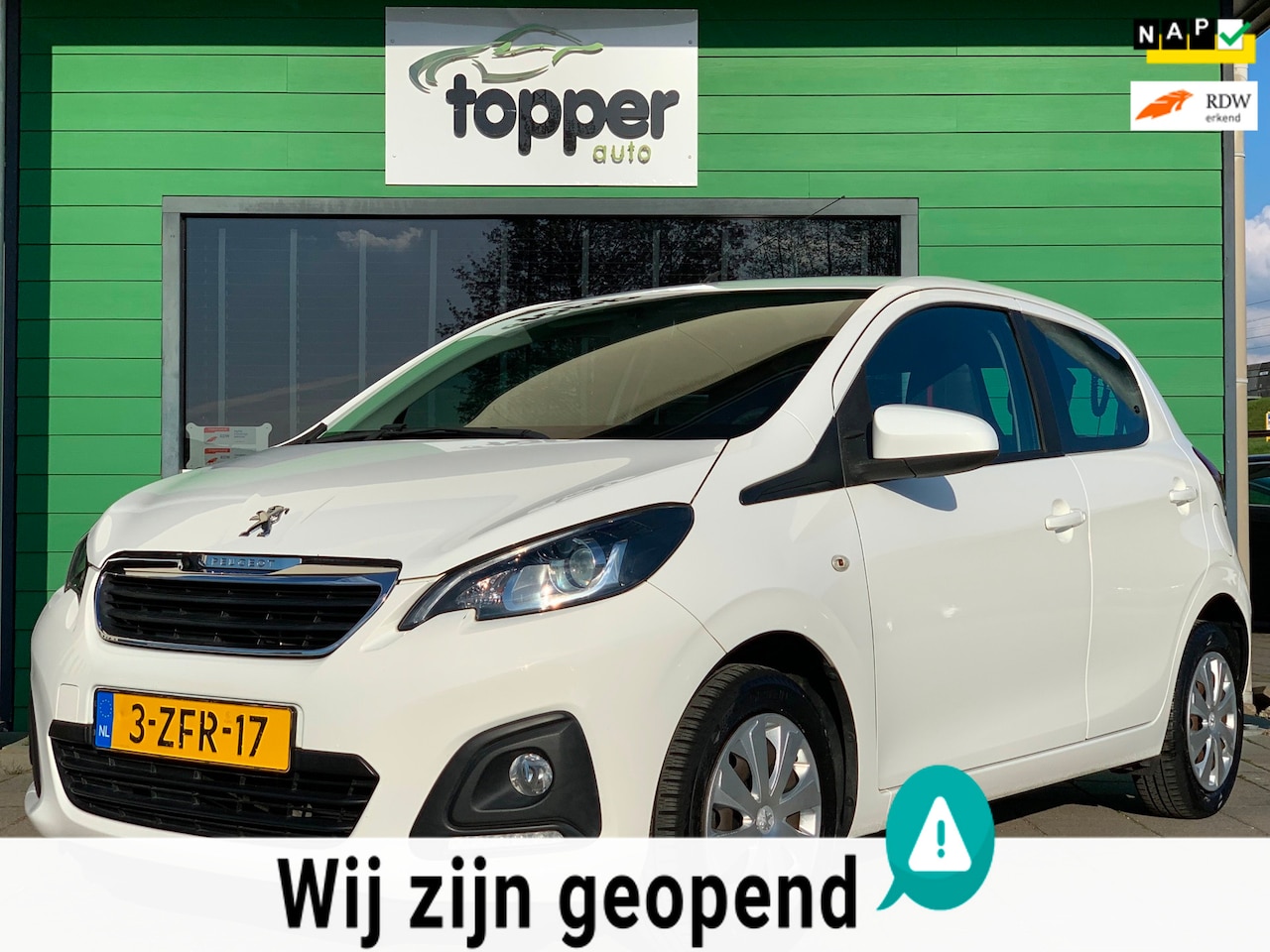 Peugeot 108 - 1.0 e-VTi Active|2e Eigenaar|Airco|Nieuw APK|5-Deurs - AutoWereld.nl
