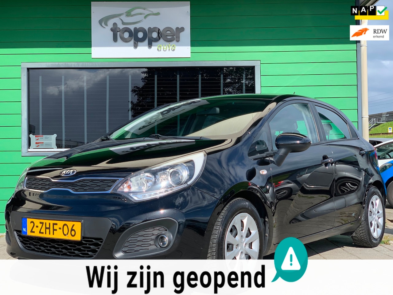 Kia Rio - 1.2 CVVT BusinessLine|1e Eigenaar!|CruiseControl|Airco| - AutoWereld.nl