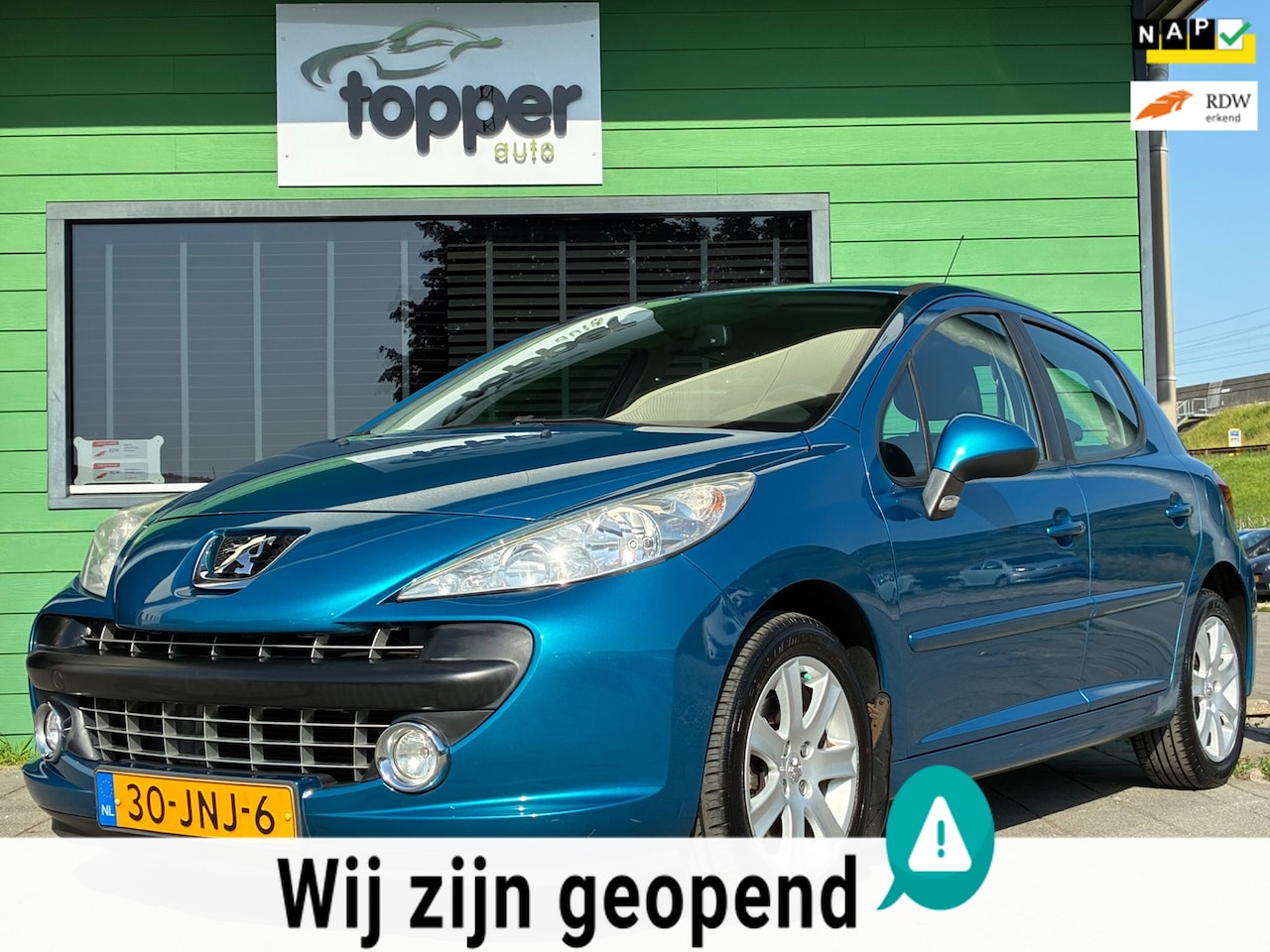 Peugeot 207 - 1.6 VTi XS Pack|2e Eigenaar | Automaat | CruiseControl | Climatronic | Trekhaak - AutoWereld.nl