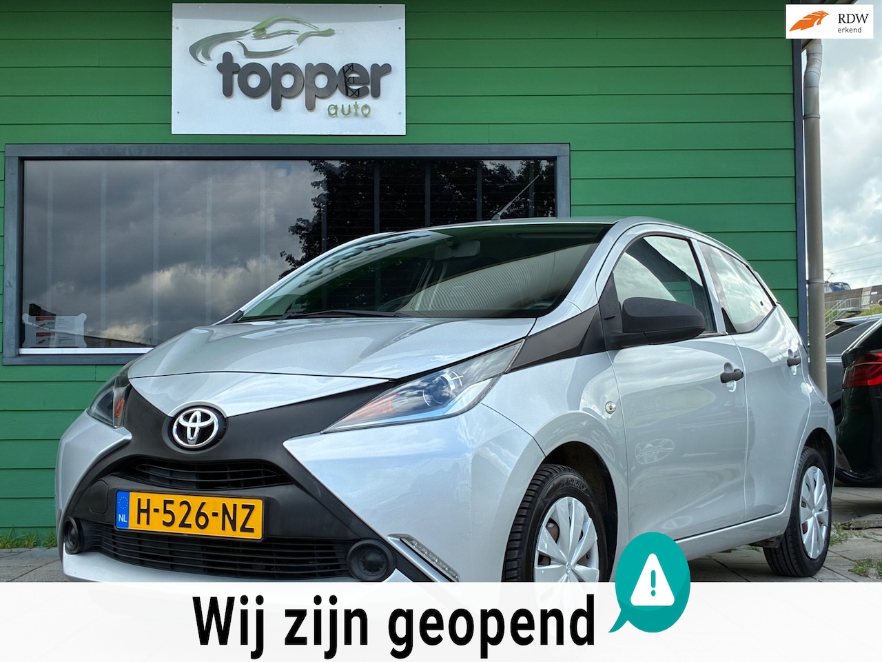 Toyota Aygo - 1.0 VVT-i x|2e Eigenaar|Airco|LED|5-Deurs - AutoWereld.nl