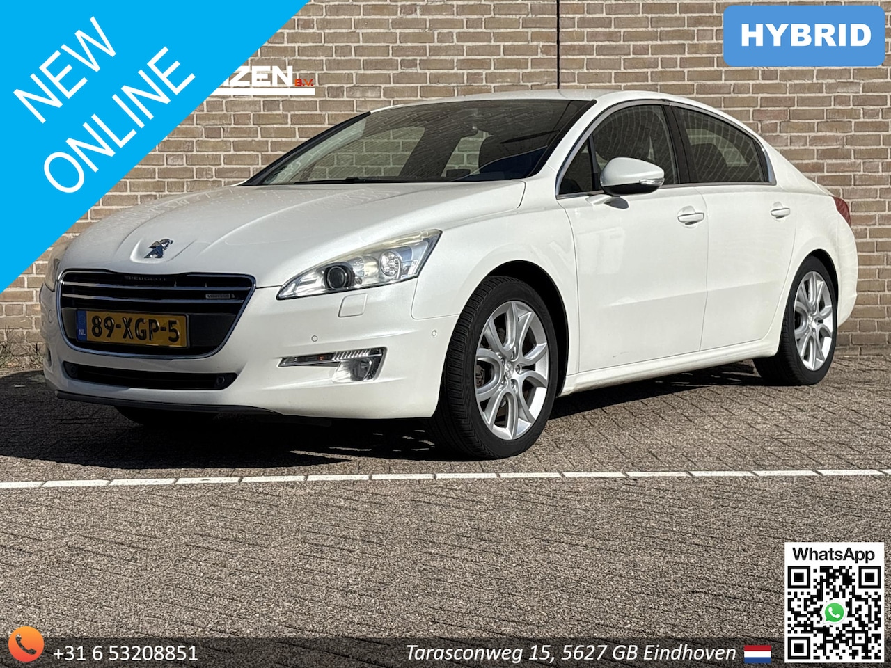Peugeot 508 - 2.0 HDi Blue Lease Premium Hybrid4 | HUD | Leder | Cruise | Climate | Navi | PDC | - AutoWereld.nl