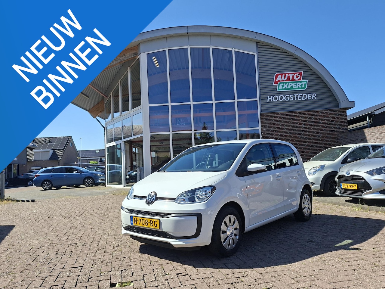 Volkswagen Up! - 1.0 Airco|bluetooth|elektrische ramen - AutoWereld.nl