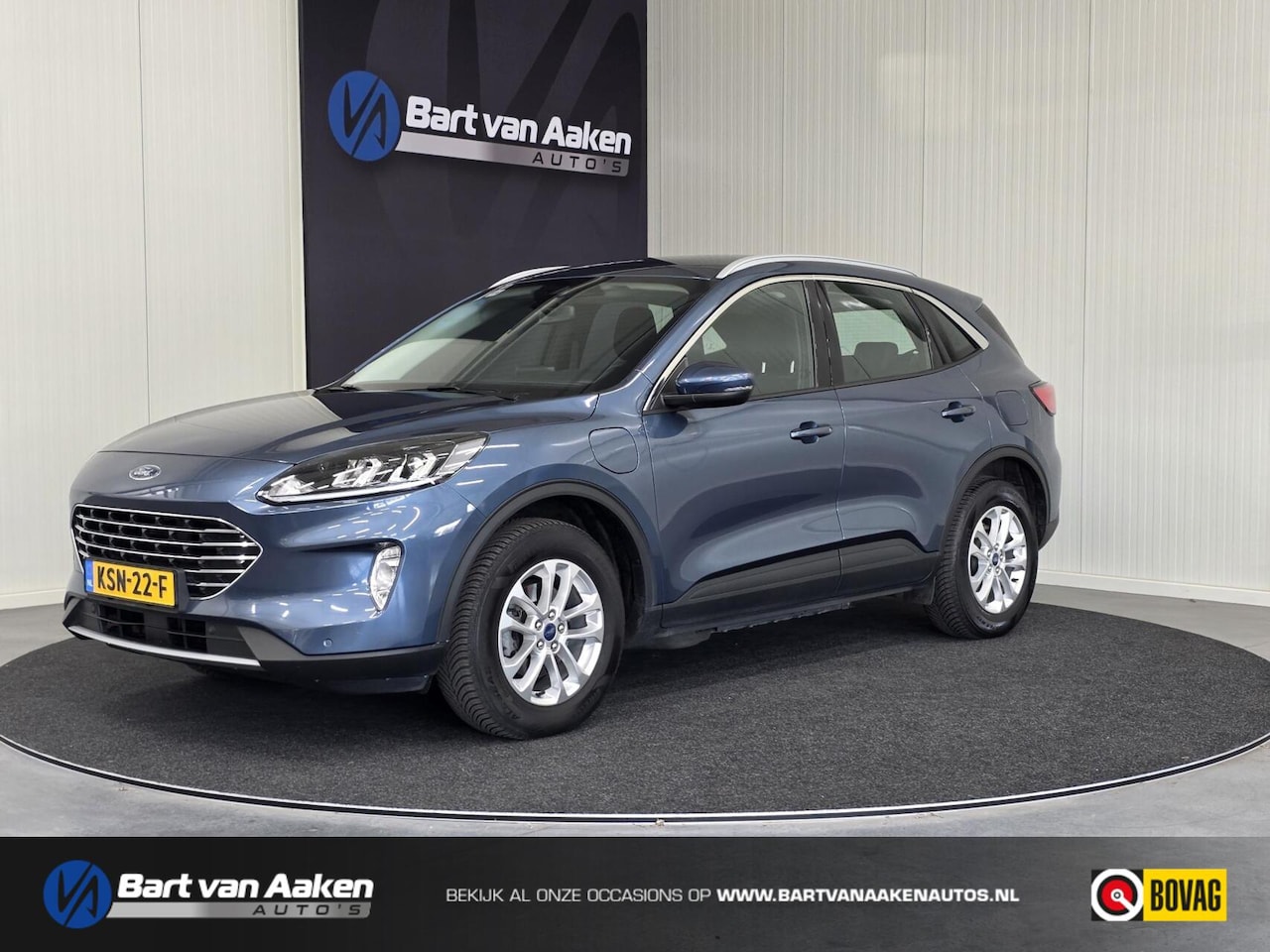 Ford Kuga - 2.5 PHEV Titanium Trekhaak Keyless Elektr, Achterklep Camera Apple/Android - AutoWereld.nl