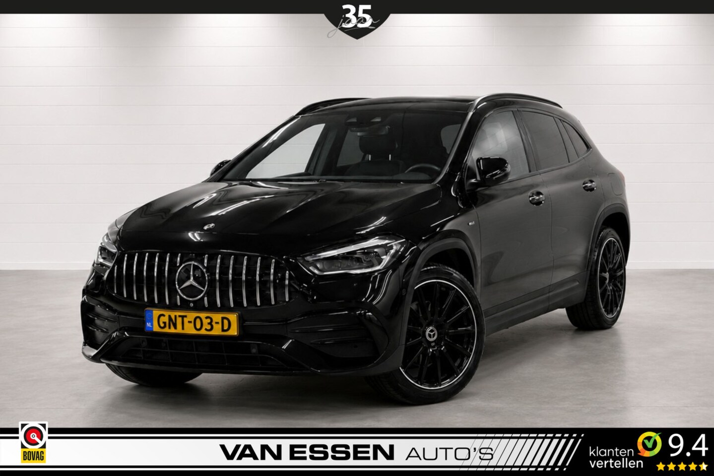 Mercedes-Benz GLA-Klasse - 250 e AMG Line Night Edition Pano Navigatie Burmester Memory Sfeerlicht Camera VOL OPTIES! - AutoWereld.nl