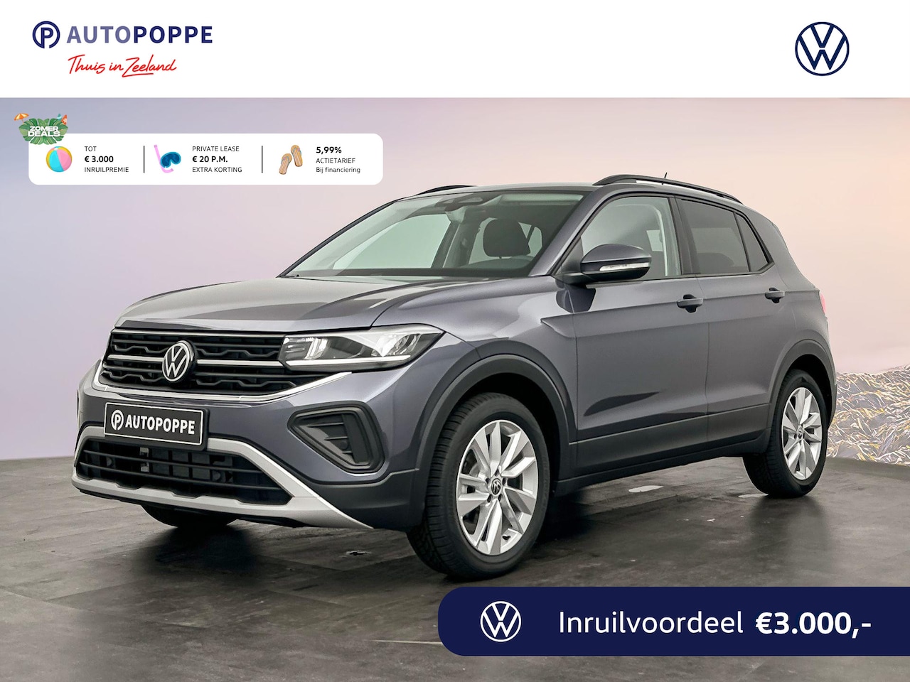 Volkswagen T-Cross - Life Edition 1.0 TSI 85 kW / 116 PK SUV 7 versn. D - AutoWereld.nl