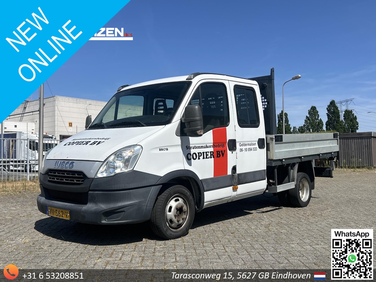 Iveco Daily - 35C13 D 345 | € 6.950,- NETTO! | Dubbel Cabine - Open Laadbak | Automaat | Dubbel Lucht | - AutoWereld.nl