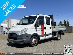 Iveco Daily - 35C13 D 345 | € 6.950, - NETTO | Dubbel Cabine - Open Laadbak | Dubbel Lucht | Trekhaak |