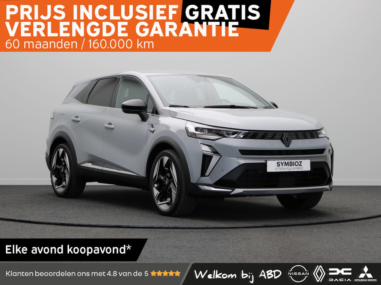 Renault Symbioz - E-Tech full hybrid 160pk iconic | Vijf jaar garantie | Harman Kardon | Panoramisch vast gl - AutoWereld.nl