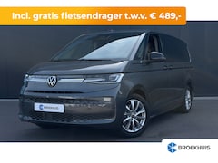 Volkswagen Multivan - eHybrid 4MOTION L2 | Bulli | Leder | Glazen Dak | Vis-a-Vis | Houtlook Vloer | 4-Seizoenen