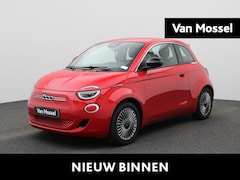 Fiat 500e - 500e 42 kWh (Red) | Apple Carplay/Android Auto | Achteruitrijcamera | Cruise Control | Lic
